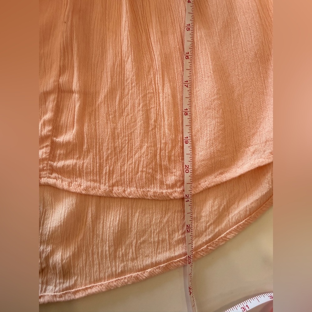 Dex Babydoll Ethereal Y2K Top Size Medium Boho Victorian Romantic Milkmaid - Picture 8 of 9
